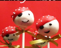 Popular items for pirate cake pops on Etsy