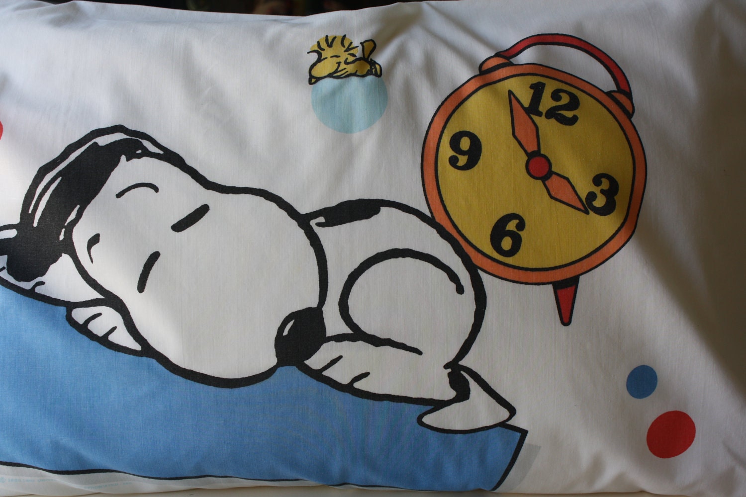 Vintage Snoopy Pillowcase so Cute