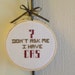 CRS desk sign cross stitch original design