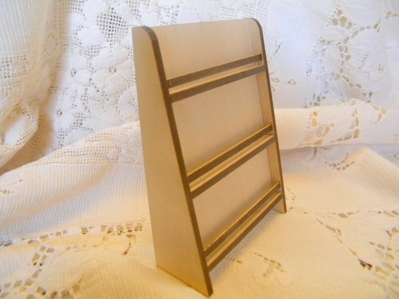 Magazine rack laser cut kit for dollhouse by TreasuresFromTexas