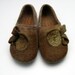ECO dyed Felted slippers