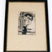 Vintage theater stage decor SKETCH 6 pencil drawing signed J. M. STEINER Opera Palace Museum