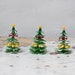 Set of Three Vintage Tree Decorations - Cake