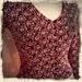 TEENY TINY /// Body Con Button Up V Neck Sweater Cardigan XS