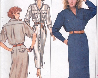 Butterick 5717 Misses' Dress Pattern, UNCUT, Size 10
