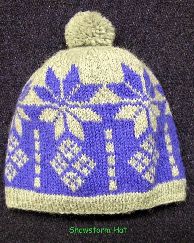 Easy Knitting Pattern-Fair Isle Pattern-Fair Isle Hat-Winter