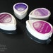 Ink Pad Set for Thumb Print Wedding Trees - PURPLE Majesty - Set of 4 - ON SALE