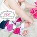 PDF Pattern - Baby Leggings- Baby Legs- Baby Leg Warmers