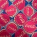 Vintage Coca-Cola Fabric Coke Cotton Material Fat Quarter Rare Hard to Find