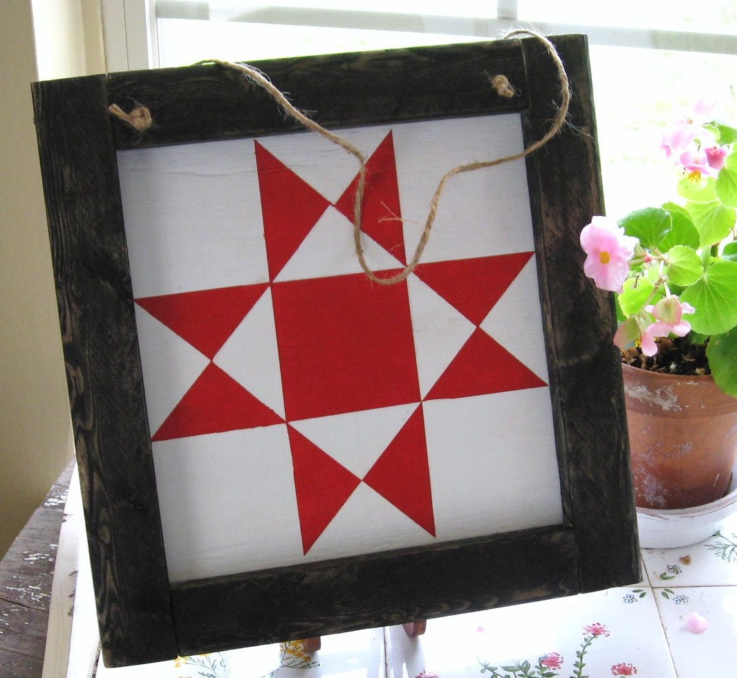 Quilt BlockHand Painted