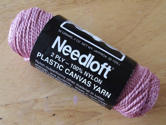 NEEDLOFT Plastic Canvas Nylon Yarn 1 Skein.