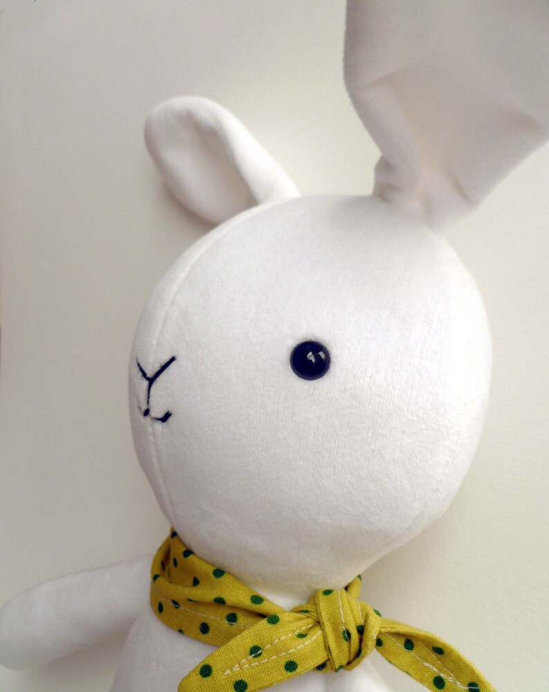 washable stuffed bunny