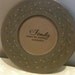 Upcycled frame with added poem Modern Home Decor Decorative Plate /Family poem charger plate shabby chic cottage chic country tan brown
