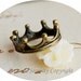 10pcs Antique Bronze Pendants Charms Findings Tiara Vintage style 16mm B156