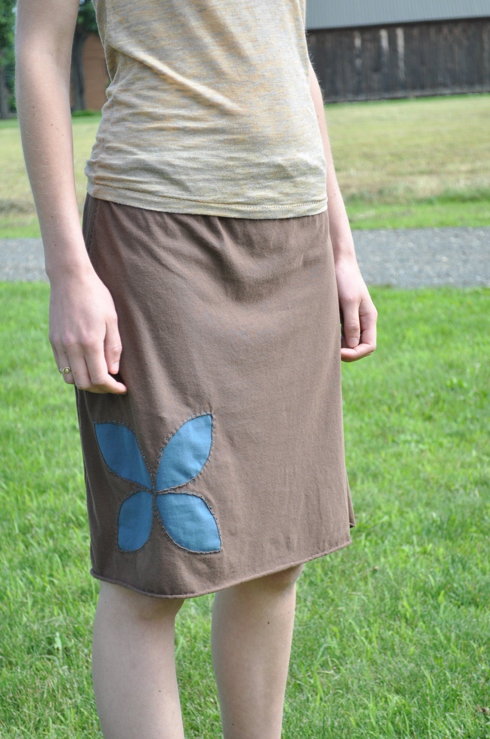 Reverse Applique Skirt by nicoleblum on Etsy