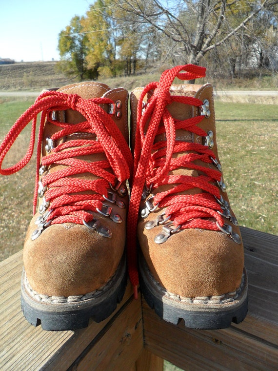 Vintage Colorado Steel Toe Hiking Boots Womens Size 7