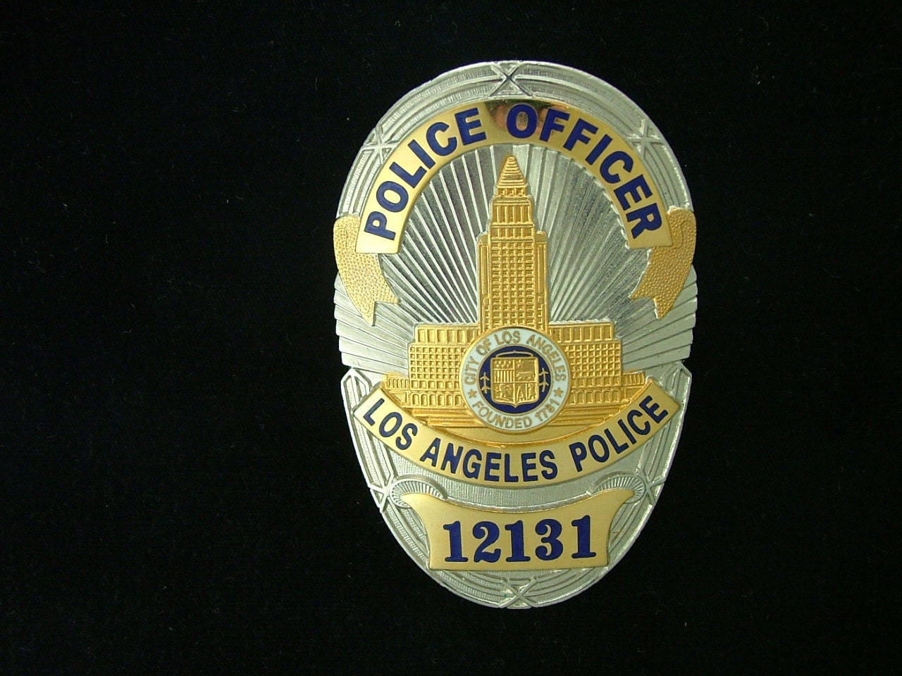 Reproduction LAPD Badge