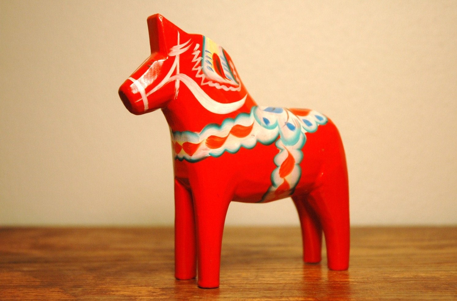 Swedish Dala Horse Nils Olsson Era Scandinavian Modern Hand