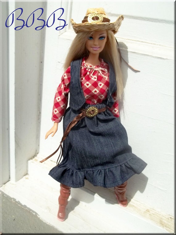 barbie outfit cowgirl barbie country