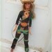 Handmade Barbie Doll Clothes Outfit Top & Pants Camouflage