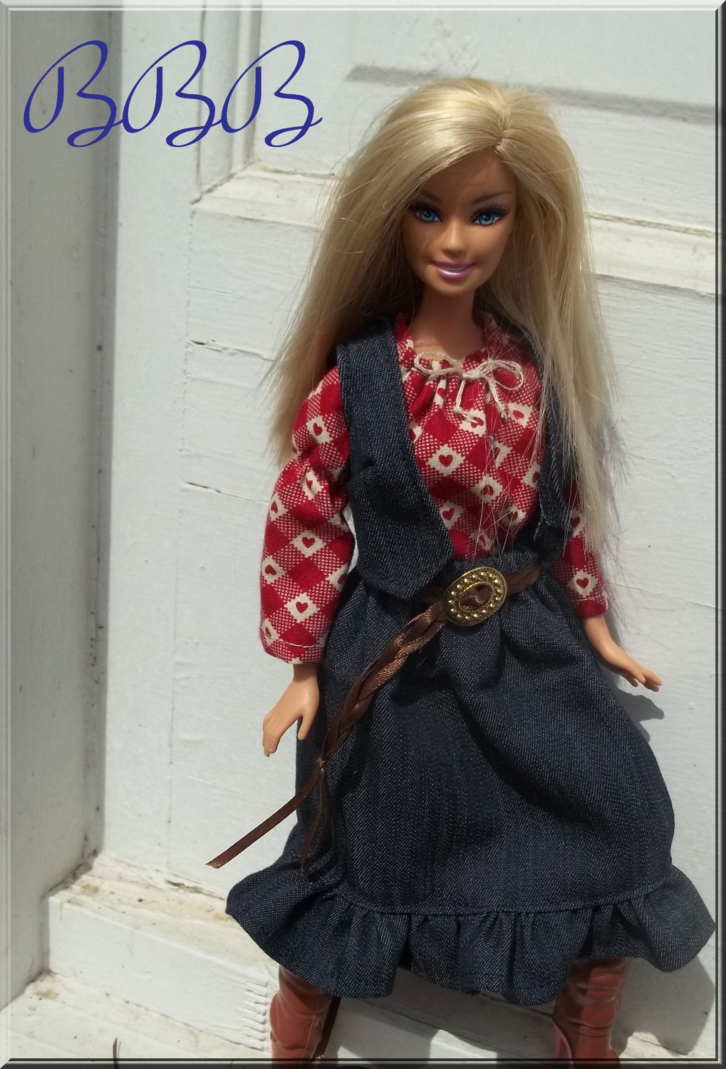 barbie western clothes