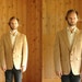 vintage men's camel hair blazer / mens wool jacket