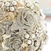 Brooch Heirloom Bridal Bouquet LARGE Size Crystal Brooch Custom Made Rhinestone Brooch