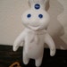 Pillsbury Dough Boy Cushy Vinyl Doll Toy holiday baking christmas
