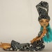 Monster High Doll Outfit Clothes, Nefera de Nile's Black and Gold Glam