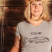 Fish On - Womens T Shirt - SMALL - For The Fishing Camping Outdoorsy Lady - Hand Screen Printed