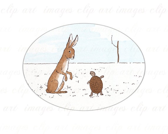 clipart tortoise and the hare - photo #32