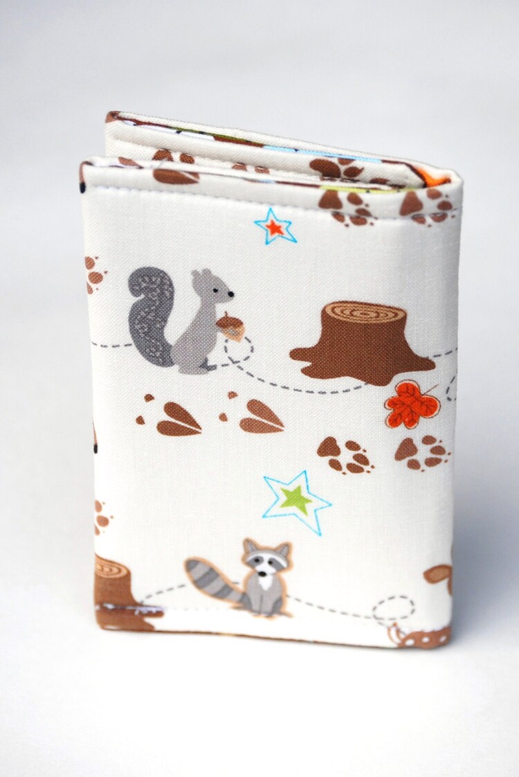 Fox Business Card Holder Woodland Animals by