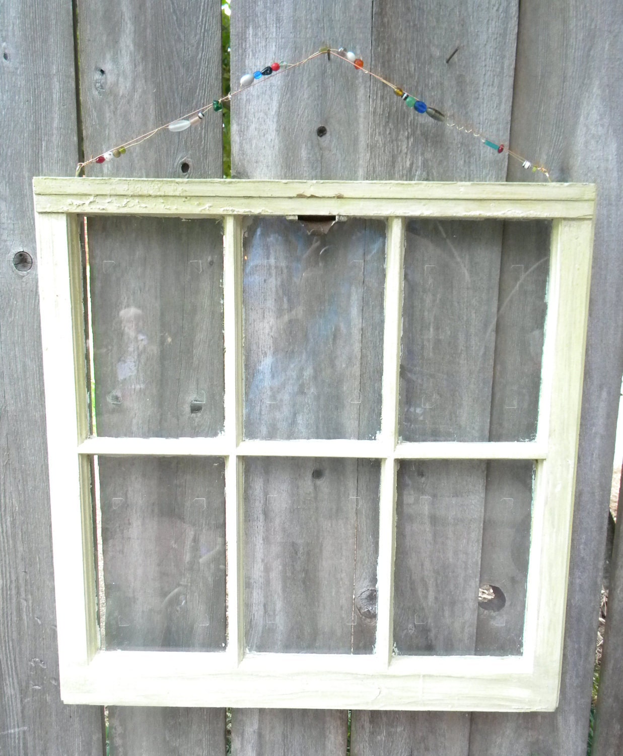 Rustic Window Pane Frame 4