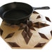 Wooden Walnut Hot Pad. Wood, table centerpiece, hot pad, or trivet.
