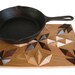 Decorative Wood Trivet or Hot Pad. 3 dimensional hardwood hotpad.