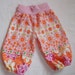 FLOWER s 70s Fabrics Trousers for little Girls within little lining Size 1 Year (EU 74)