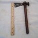 Hand foraged railroad spike Tommie Hawk ax