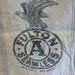 Feed Sack Fulton Seamless Extra Heavy with American Eagle Logo