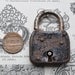 Vintage small metal lock.