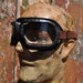 Vintage Soviet industrial Goggles,glasses.
