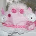 Birthday Crown - Party Hat - Photo Prop - Pink Party Crown - Ready to Ship