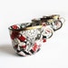 GRAFMUG handmade porcelain cup with decals and platinum