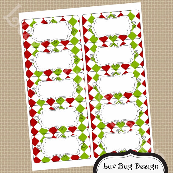 elegant christmas printable 2x4 blank mailing or by 2x4 shipping labels