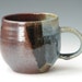 Temoku Blue Coffee Mug Handmade Pottery mug Ceramic mug cup