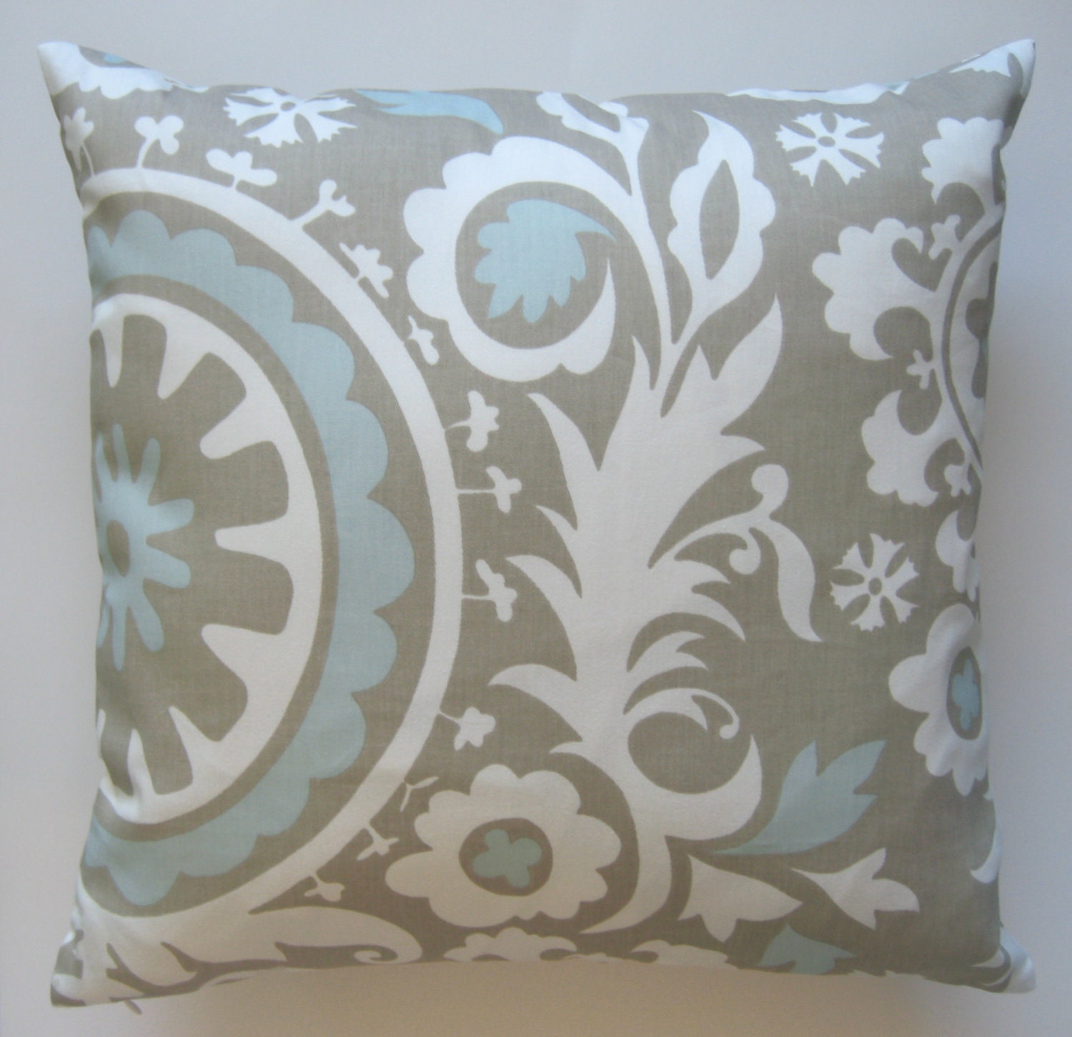 Two 26 x 26 Designer Decorative Pillow Covers in 100 Cotton