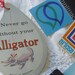 VINTAGE Clothing Labels Tags 1960s Colourful Selection STYLISH Care Instructions