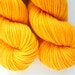 Superwash Merino Wool Yarn in Spun Gold Colorway