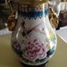 Lamp Chinoiserie blue white and gold