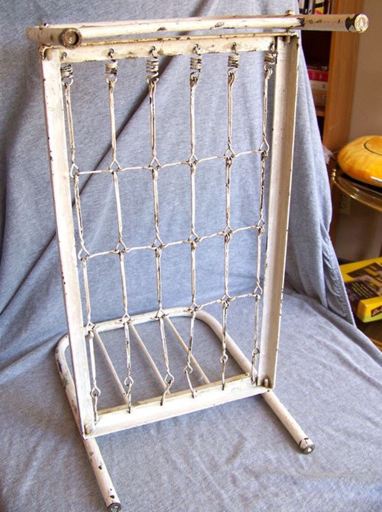 Antique toy IRON BED for a DOLL Victorian to by AntiqueAddictions