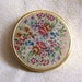 1930s petit point compact Schildkraut vintage 1650 stitches to square inch